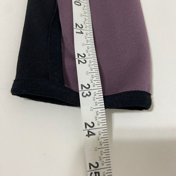 Nike Dri-Fit Girls Sweatshirt Hoodie Purple Black Striped Long Sleeve Size M - Picture 12 of 14